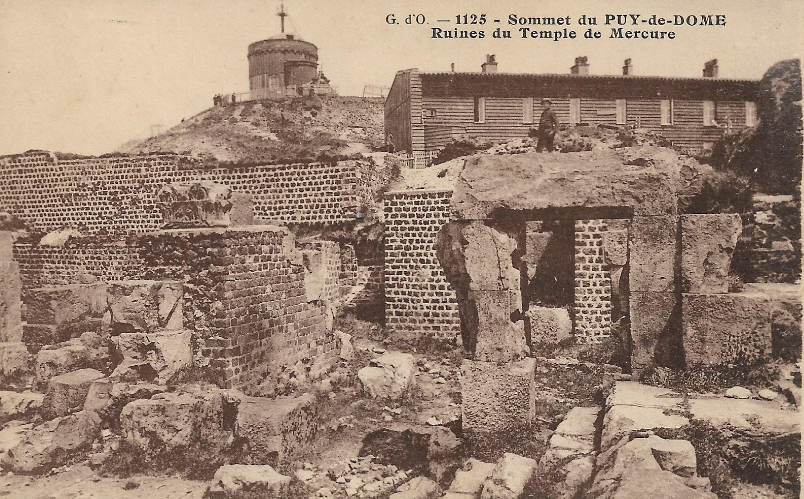 /France/FR_place_1903-1938_Sommet du PUY-de-DOME - Ruines du Temple de Mercure.jpg